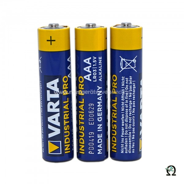Micro (AAA)-Batterien 1,5 Volt 3er Pack