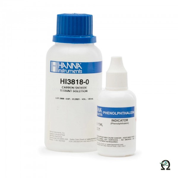 Reagenzien HI3818-100 für Hanna Testkit Kohlendioxid 100 Tests
