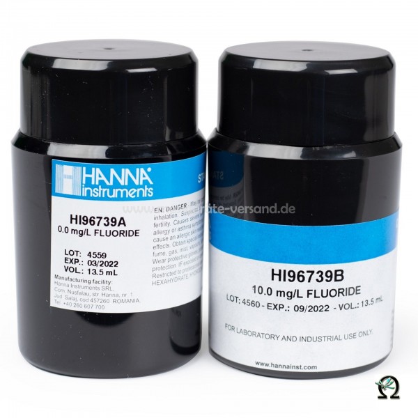Kalibrierstandard HI96739-11 CAL CHECK Fluorid Hoch