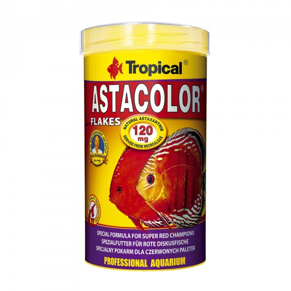 Fischfutter TROPICAL Astacolor Flakes, 500 ml