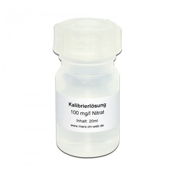 Kalibrierlösung 100mg/l N03, 20ml für Nitracheck