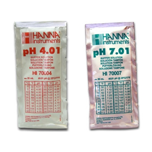 Hanna pH-Kalibrierkit pH 4,01 und pH 7,01
