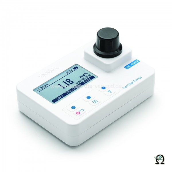 Kompakt-Photometer HI97721 für Eisen Hoch 0,00-5,00 mg/l