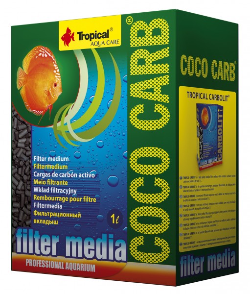 Filtermedium Tropical Coco Carb Aktivkohle